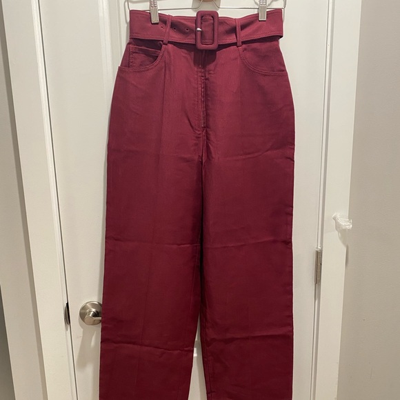 NWT Sandro Wide Leg Crop Pants Size FR36 or US small - Picture 3 of 11